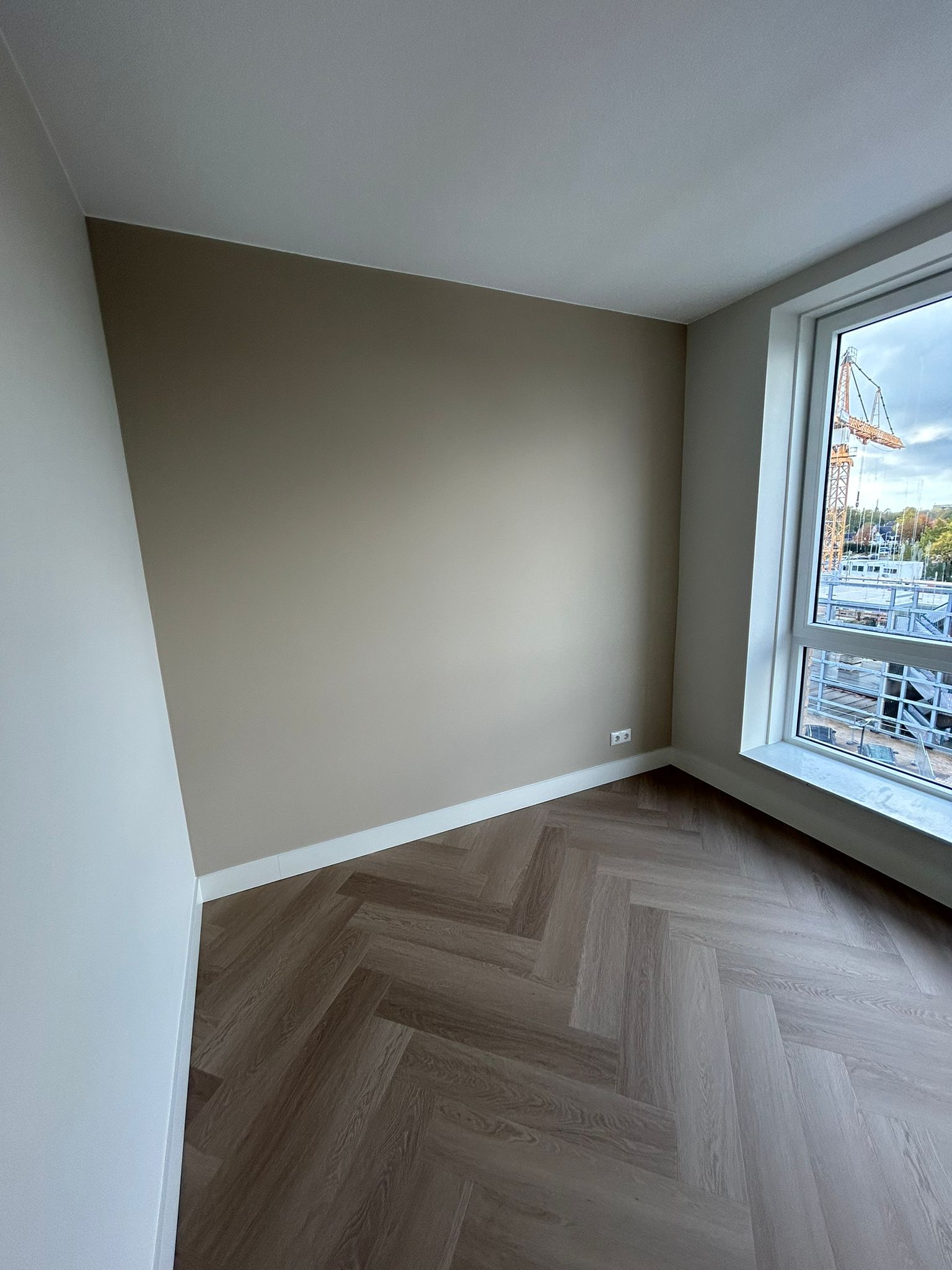 Tweekleurige Kamer Afwerking